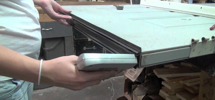 damaged steel door repair Woodcrest