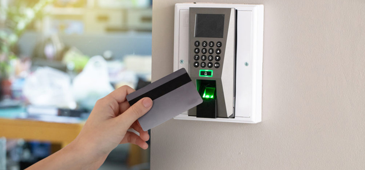 key card entry system Woodcrest